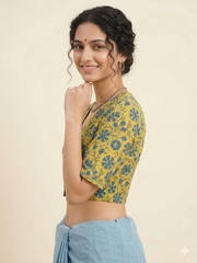 Hand Block Printed Blouse