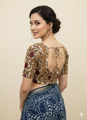 Kalamkari Hand Block Printed Blouse