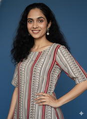 Hand Block Printed Dress