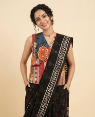 Kantha Hand Stitched Jacket Blouse