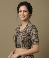 Kalamkari Hand Block Printed Blouse