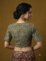 AJRAKH Hand Block Printed Blouse