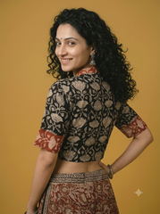 Kalamkari Hand Block Printed Blouse