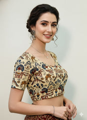 Hand Block Printed Blouse