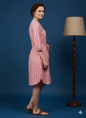 Hand Block Printed Tunic Dress