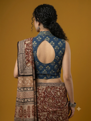 AJRAKH Hand Block Printed Blouse