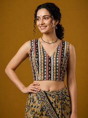 Hand Block Printed Blouse
