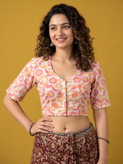 Hand Block Printed Blouse