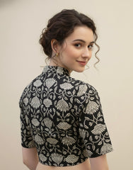 Kalamkari Hand Block Printed Cotton Blouse