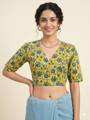 Hand Block Printed Blouse