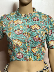 Kalamkari Hand Block Printed Blouse