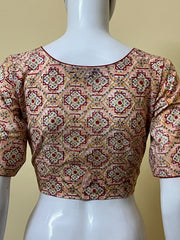 Sanganeri Hand Block Printed Cotton Blouse