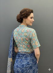 Kalamkari Hand Block Printed Blouse
