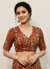 Kalamkari Printed Blouse