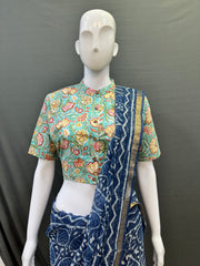 Kalamkari Hand Block Printed Blouse
