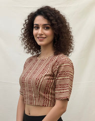 Hand Block Printed Blouse