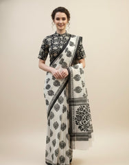 Kalamkari Hand Block Printed Cotton Blouse