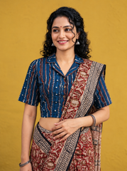 Hand Block Printed Blouse