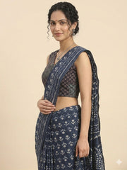 Patchwork AJRAKH Printed Cotton Blouse