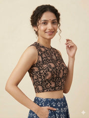 Kalamkari Hand Block Printed Blouse