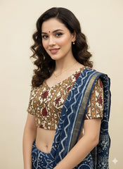 Kalamkari Hand Block Printed Blouse