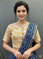 Hand Block Printed Blouse