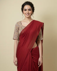 Sanganeri Hand Block Printed Cotton Blouse