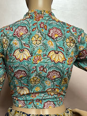 Kalamkari Hand Block Printed Blouse