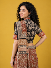 Kalamkari Hand Block Printed Blouse