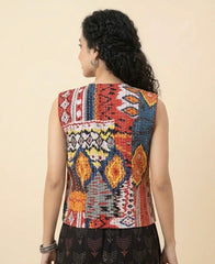 Kantha Hand Stitched Jacket Blouse