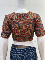 Kalamkari Hand Block Printed Blouse