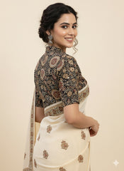 Kalamkari Hand Block Printed Blouse