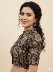 Kalamkari Hand Block Printed Blouse