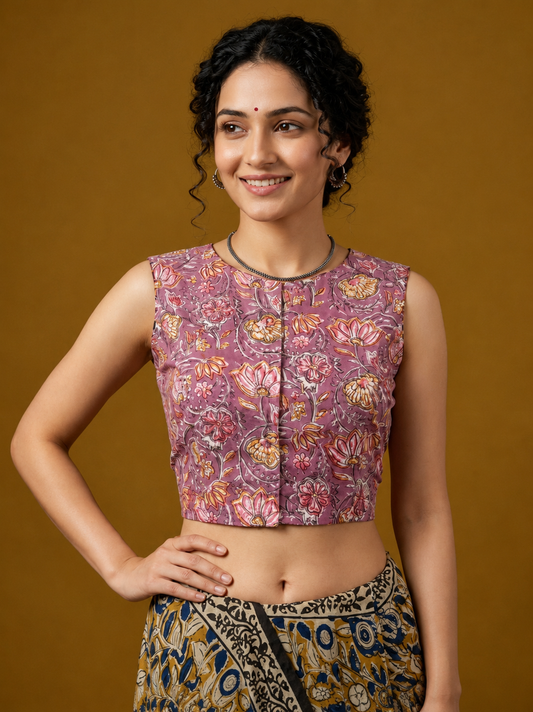 Hand Block Printed Blouse