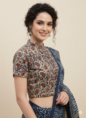 Kalamkari Hand Block Printed Blouse