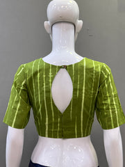 Shibori Art Hand Block Printed Blouse