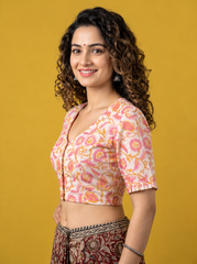 Hand Block Printed Blouse