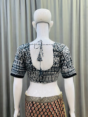 Shibori Art Dyed Blouse