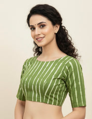 Shibori Art Hand Block Printed Blouse