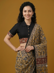 Kalamkari Border Blouse