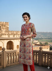 Kalamkari Kurti