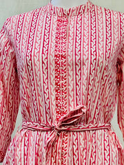 Hand Block Printed Tunic Dress