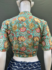 Kalamkari Hand Block Printed Blouse