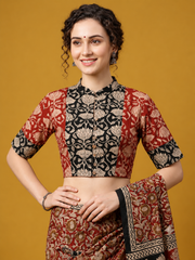 Kalamkari Hand Block Printed Blouse
