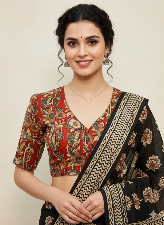 Kalamkari Printed Blouse