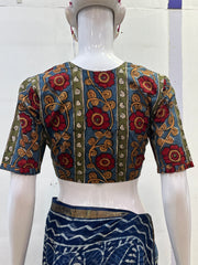 Kalamkari Hand Block Printed Blouse