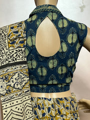 AJRAKH Hand Block Printed Blouse