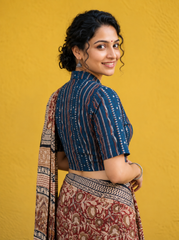 Hand Block Printed Blouse