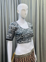 Shibori Art Dyed Blouse