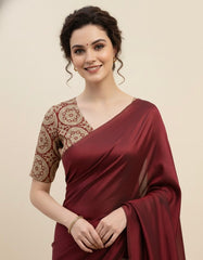 Kalamkari Hand Block Printed Cotton Blouse